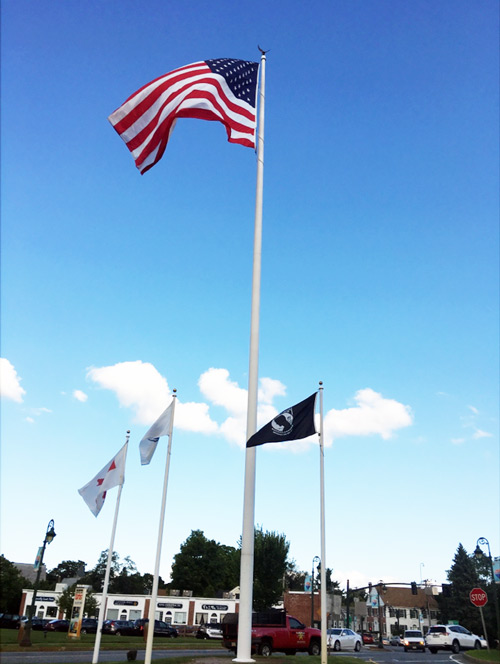 flagpole.